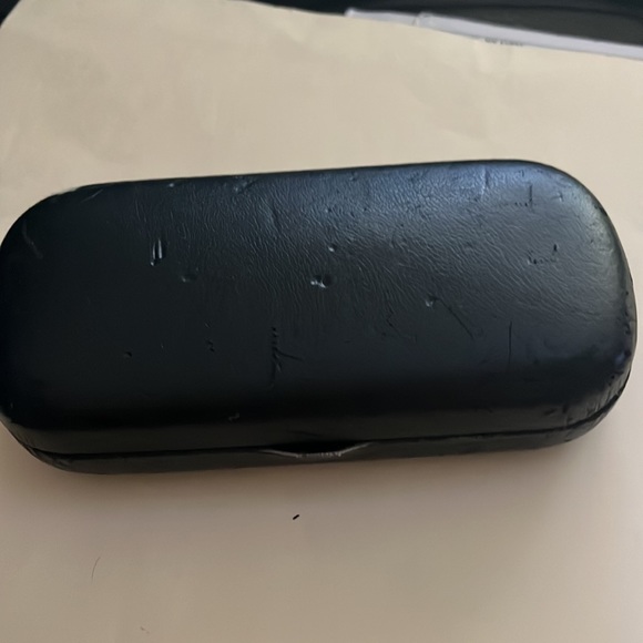 Chanel Vintage Sunglasses Gold CC Logo Black With Case Authentic - Picture 3 of 11